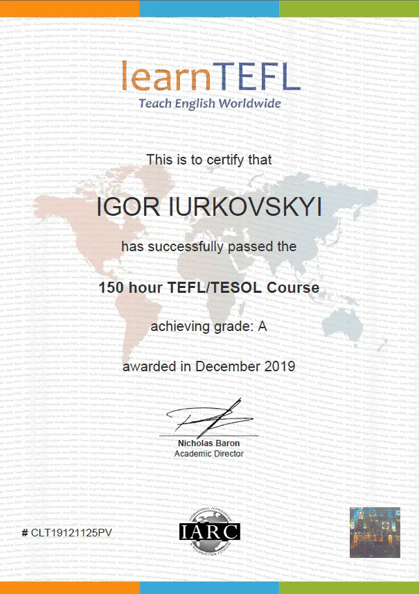 TEFL TESOL
